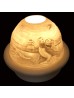 Puffin Candle Dome Light w/Candle Plate